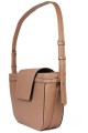 Betty Rosewood średnia torebka skórzana zapinana na suwak, crossbody, klasyczna torebka