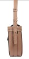 Betty Rosewood średnia torebka skórzana zapinana na suwak, crossbody, klasyczna torebka
