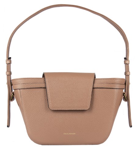 Betty Rosewood średnia torebka skórzana zapinana na suwak, crossbody, klasyczna torebka
